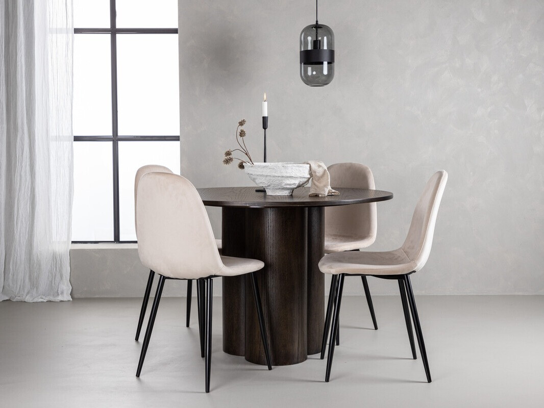 Étkezőgarnitúra Dallas 3750 (Krém)