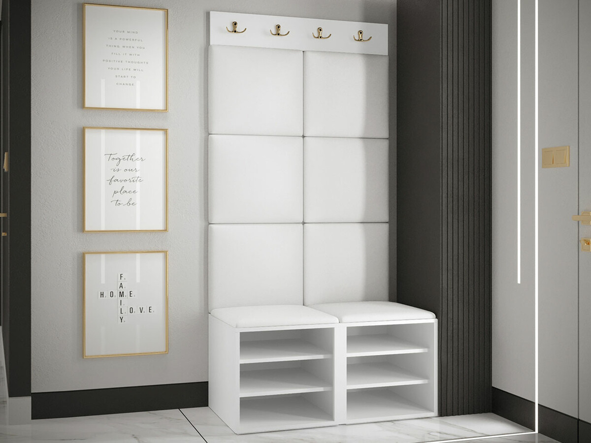 Előszoba garnitúra Hartford 375 (Fekete)