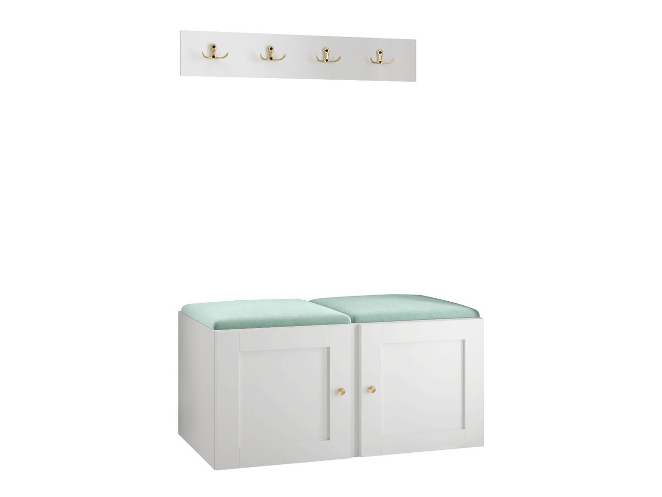 Előszoba garnitúra Hartford 376 (Fehér)