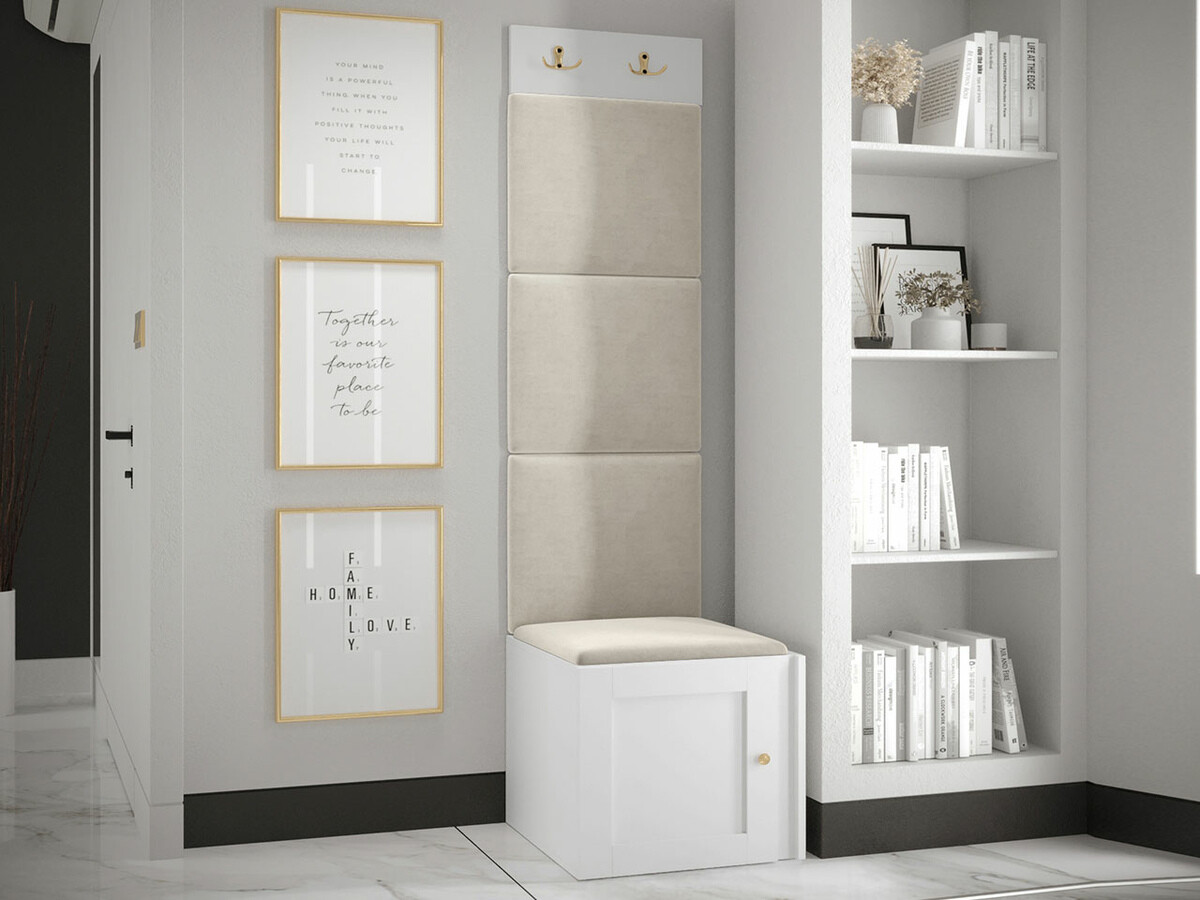 Előszoba garnitúra Hartford 378 (Fehér)