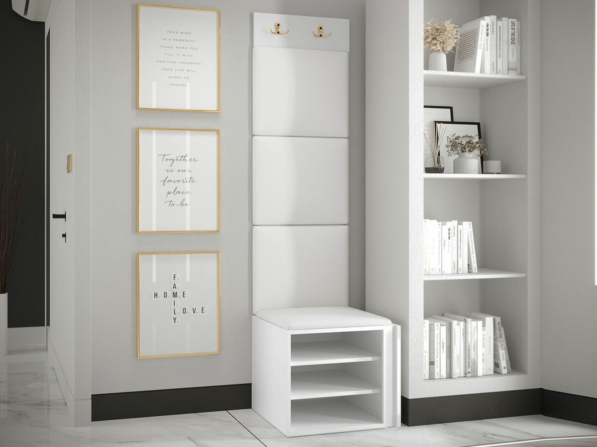 Előszoba garnitúra Hartford 378 (Fehér)