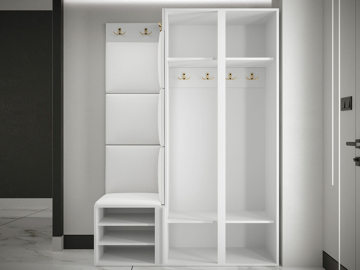 Előszoba garnitúra Hartford 379 (Fehér)