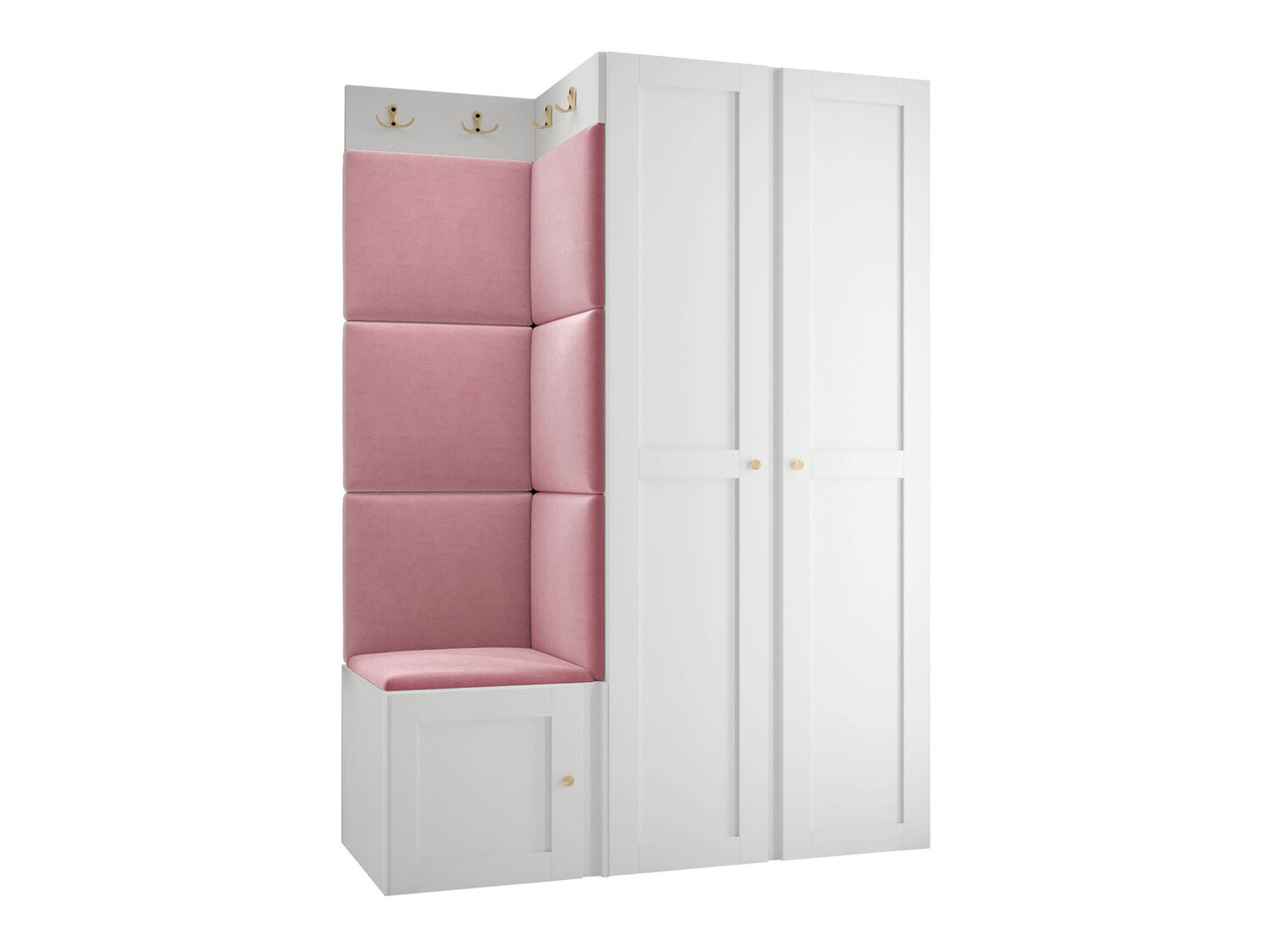 Előszoba garnitúra Hartford 379 (Fehér)