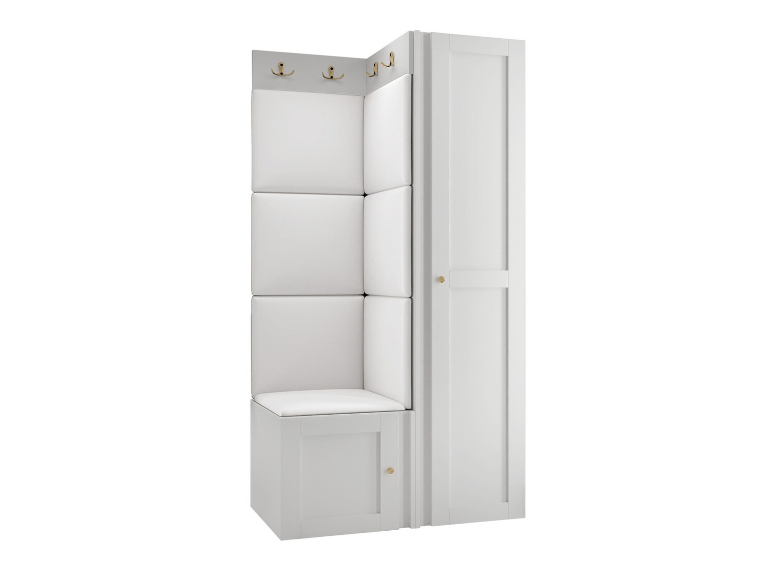 Előszoba garnitúra Hartford 381 (Fehér)