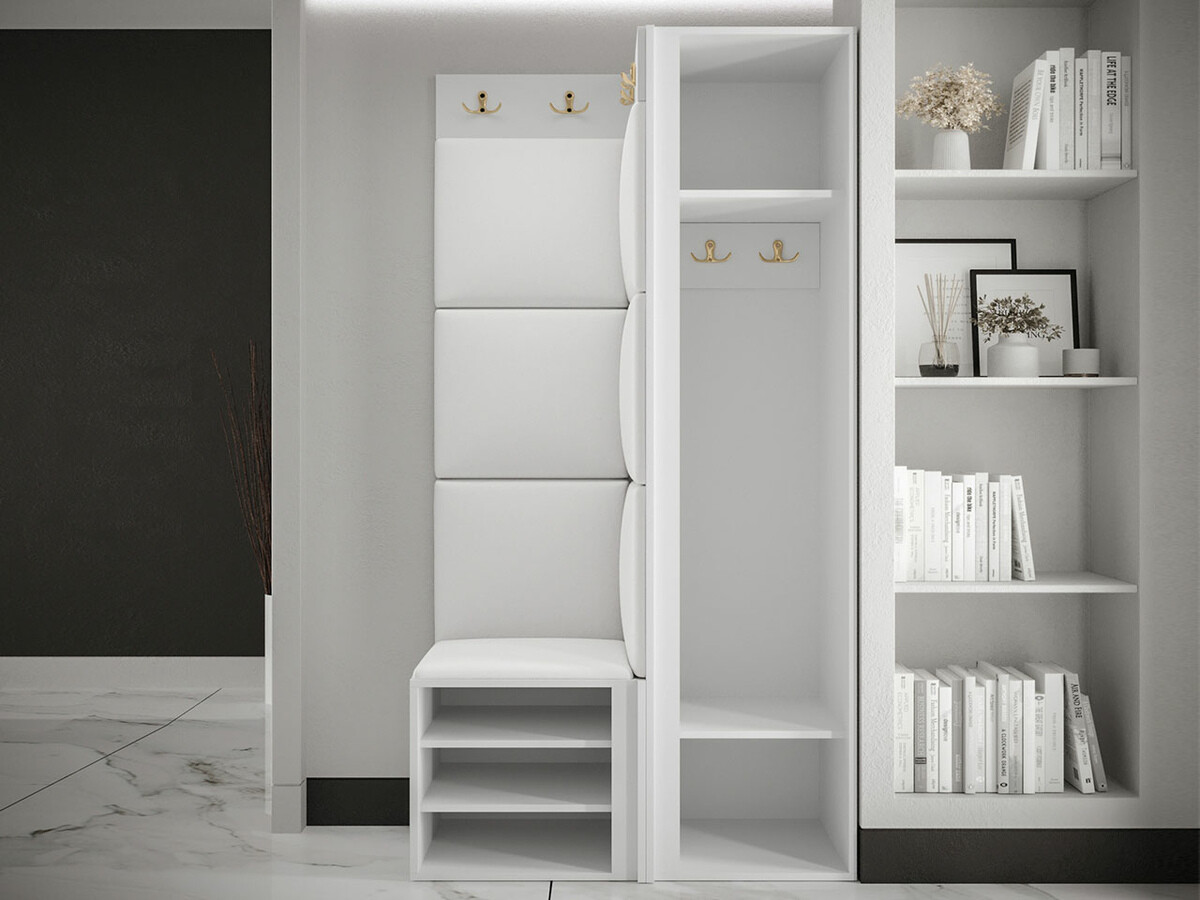 Előszoba garnitúra Hartford 381 (Fekete)