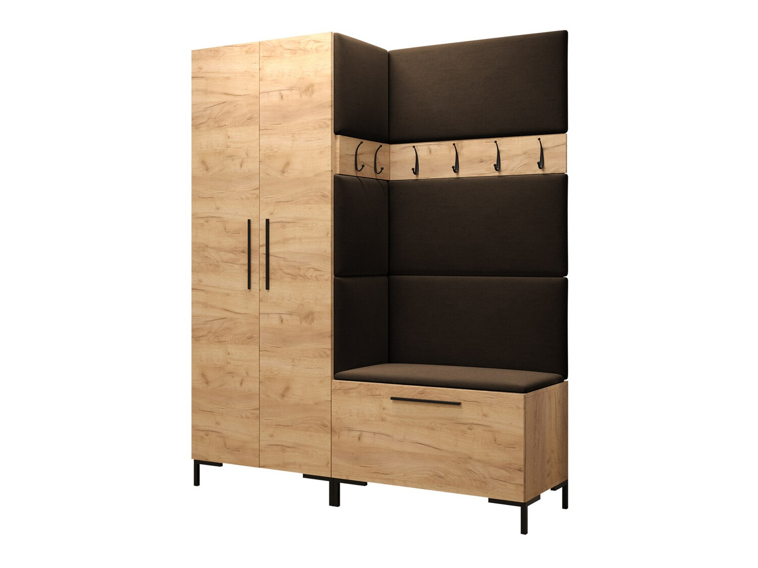 Előszoba garnitúra Tivsoa 100 (Craft tölgy)