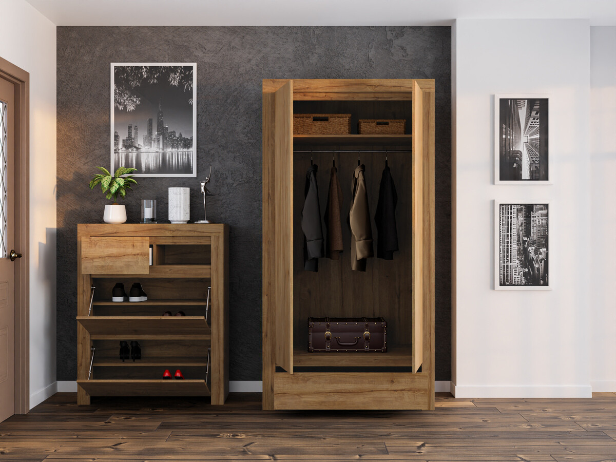 Előszoba garnitúra Sonsoru 142 (Tölgy)