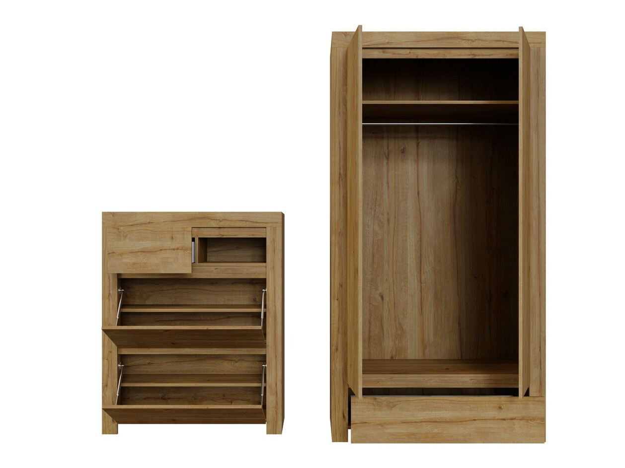 Előszoba garnitúra Sonsoru 142 (Tölgy)