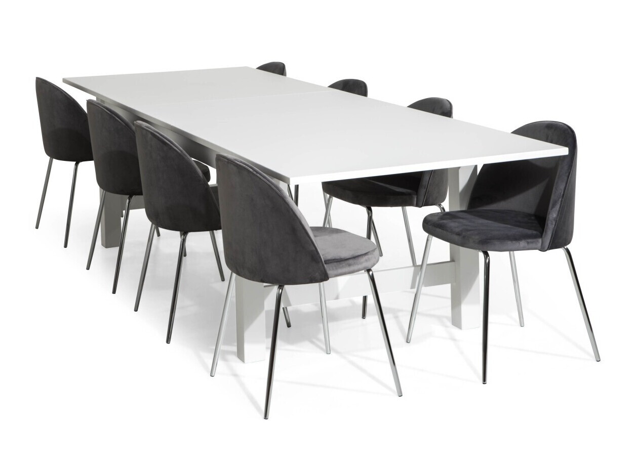 Étkezőgarnitúra Charleston 155 (Szürke)