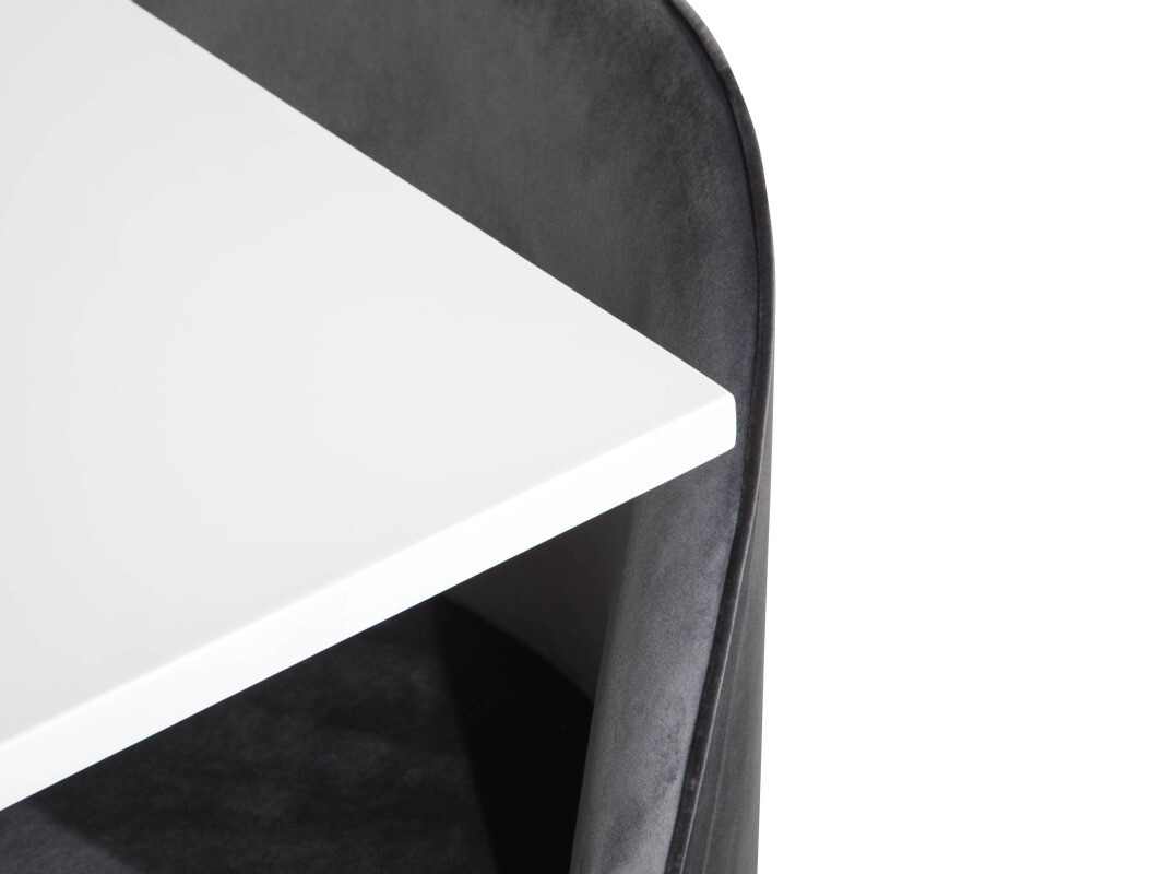 Étkezőgarnitúra Charleston 155 (Szürke)