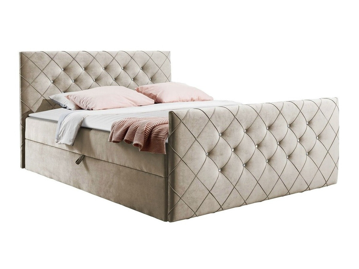 Kontinentális ágy Carmen (Amor Velvet 4303)