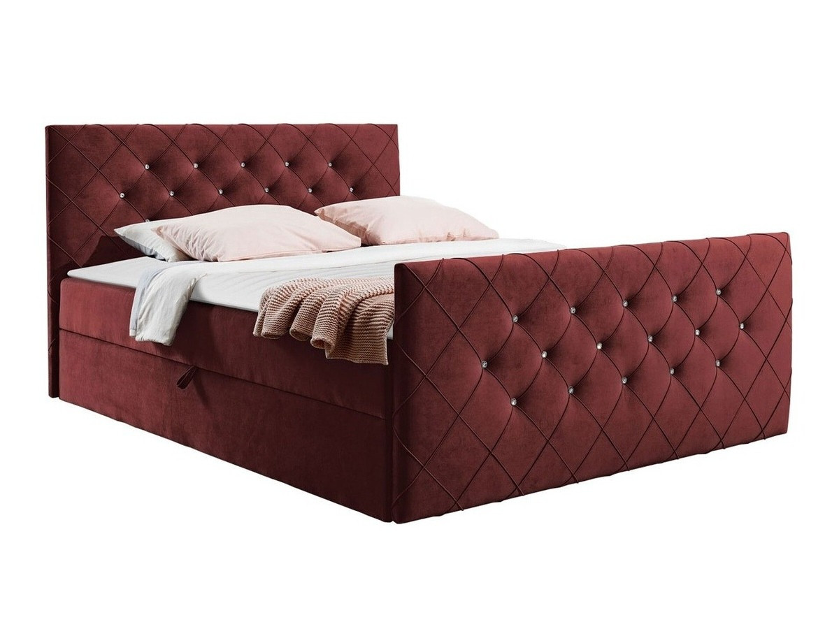 Kontinentális ágy Carmen (Amor Velvet 4306)