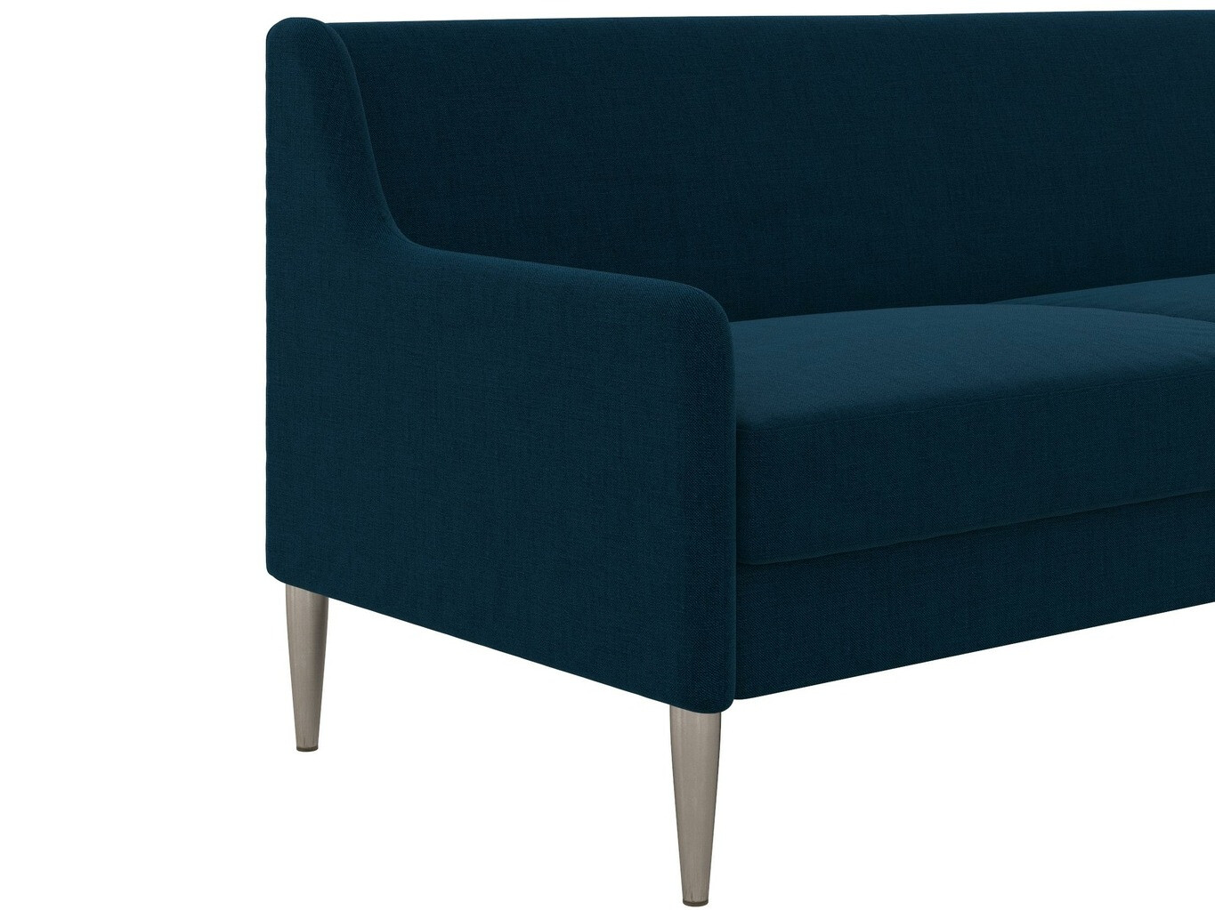 Kanapé CosmoLiving by Cosmopolitan 124 (Kék + Ezüst)