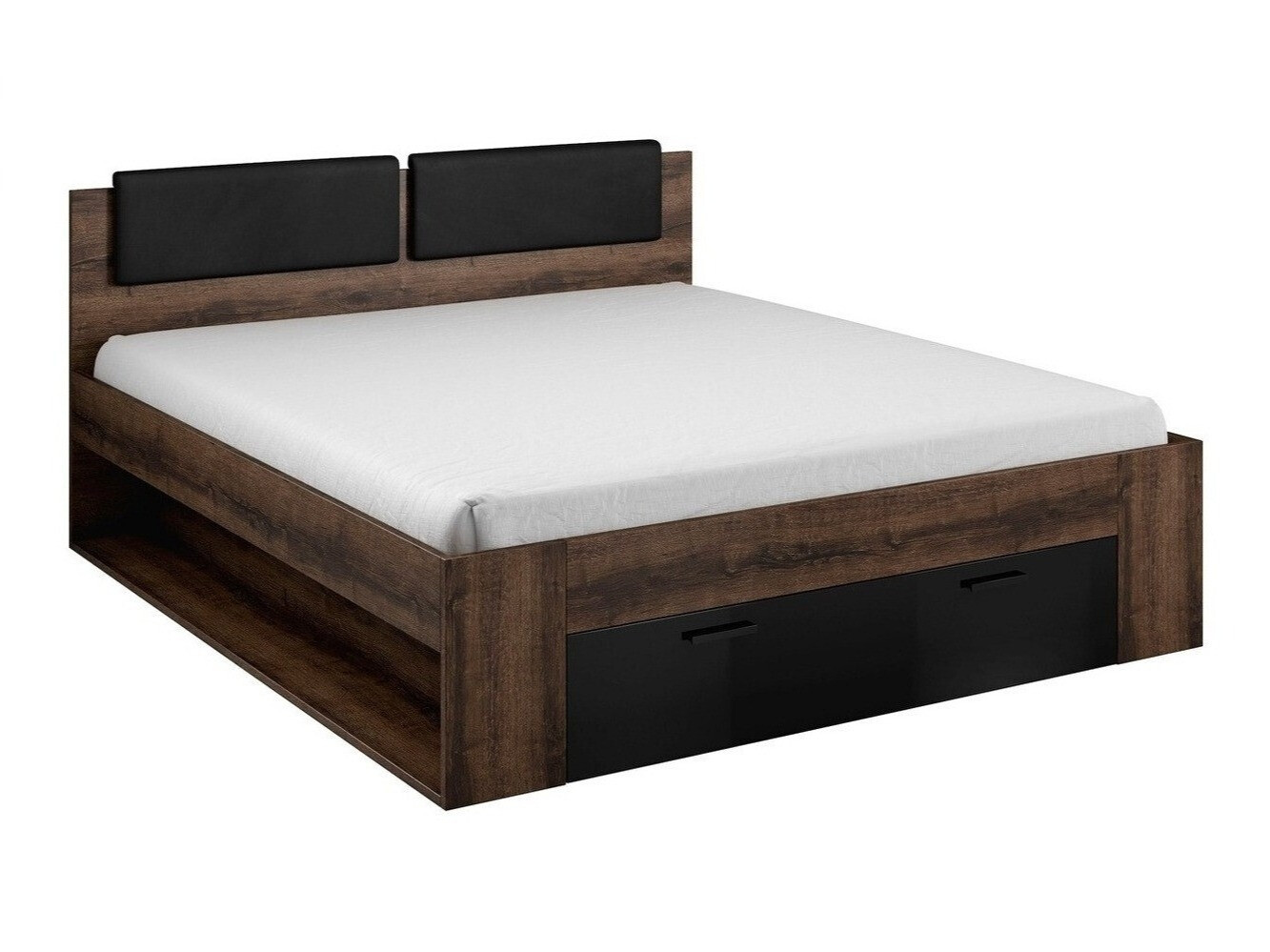 Ágy Levruvu 111 (Monastery tölgy + Fekete)