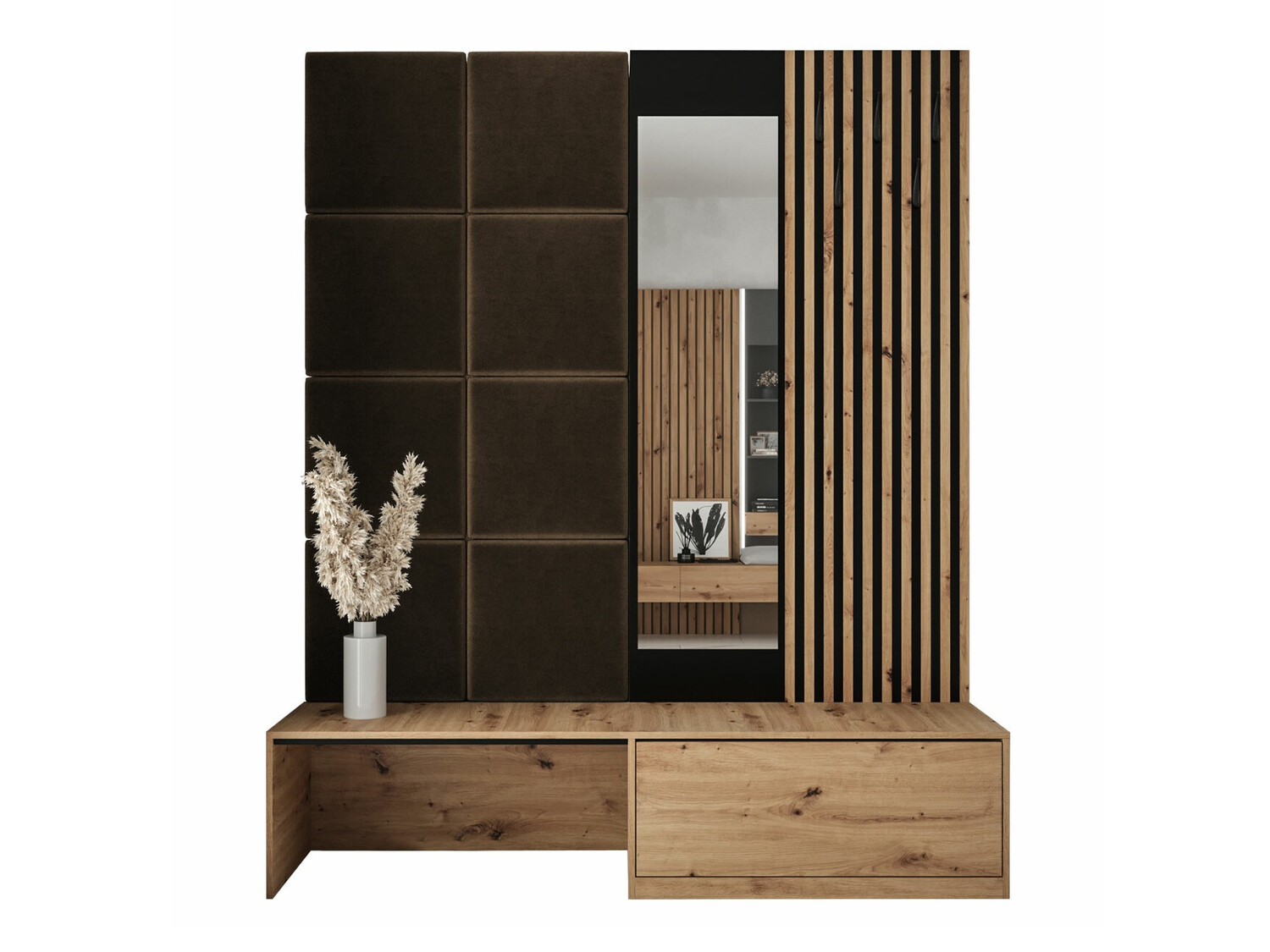 Előszoba garnitúra Fabor (Artisan tölgy + Manila 04)