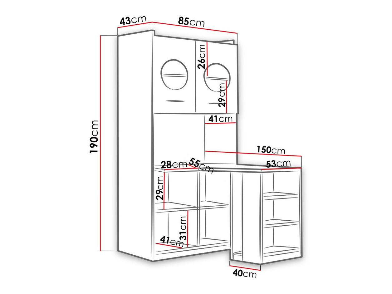 Íróasztal Campus I