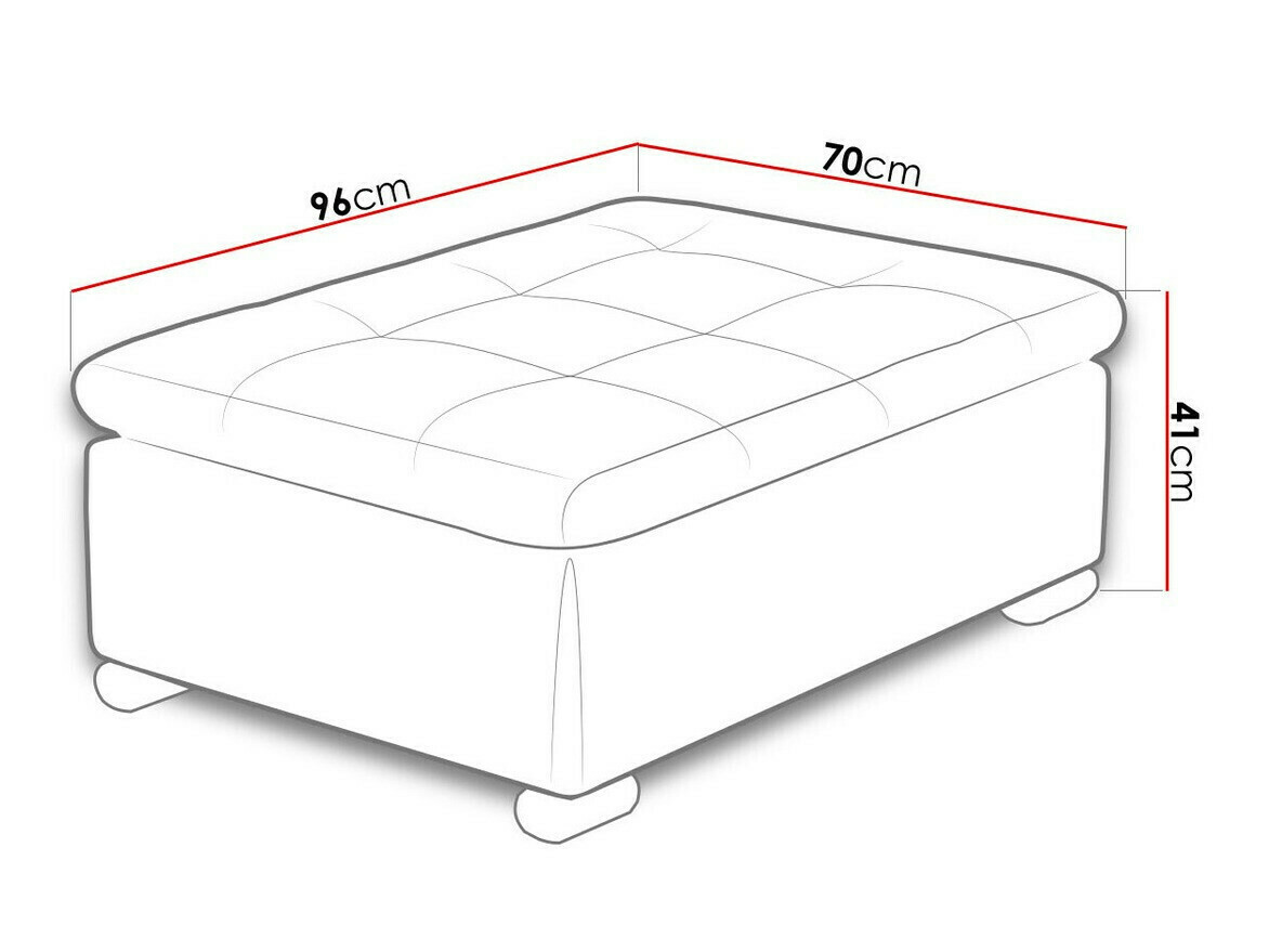 Kárpitozott bútorok Comfivo Gemma II (Soft 017 + Lawa 05)