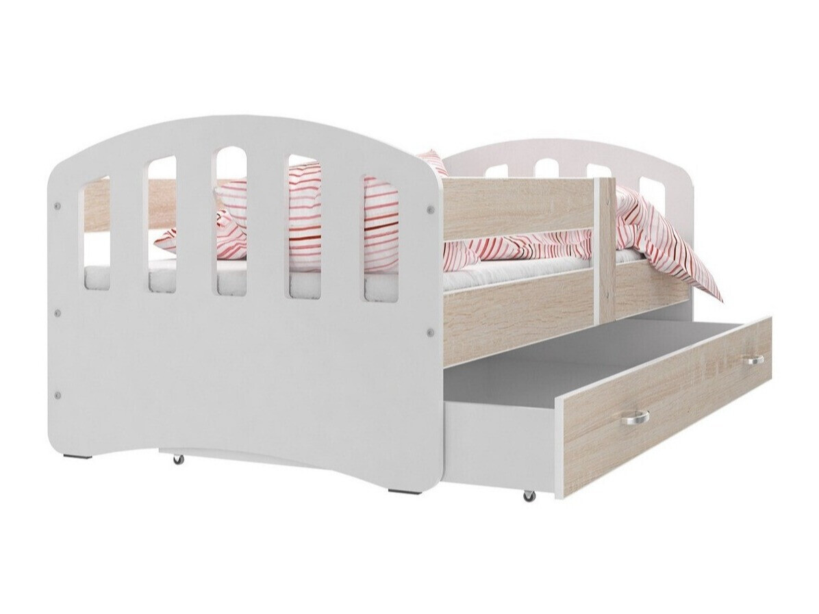 Ágy Aurora 134 (Sonoma tölgy)