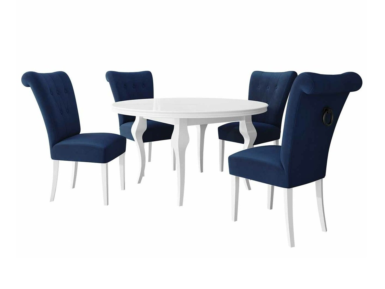 Étkezőgarnitúra Racine 142 (Fekete)