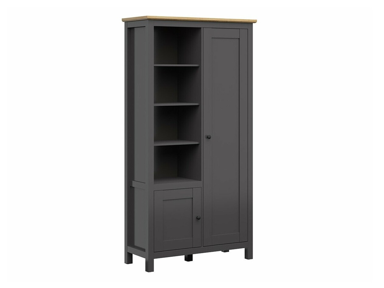Gardróbszekrény Sordoro 128 (Grafit + Artisan tölgy)