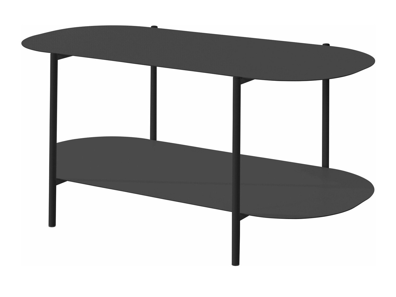 Dohányzóasztal Denton 553 (Fekete)