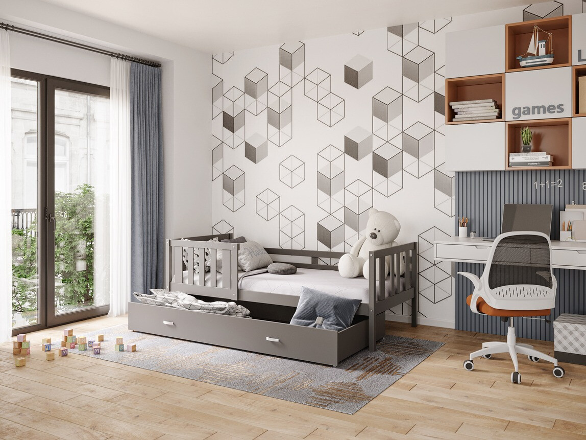 Ágy Aurora 149 (Szürke)