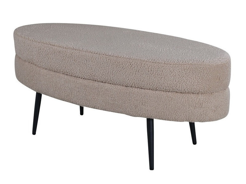 Kárpitozott pad Dallas 2920 (Bézs + Fekete)