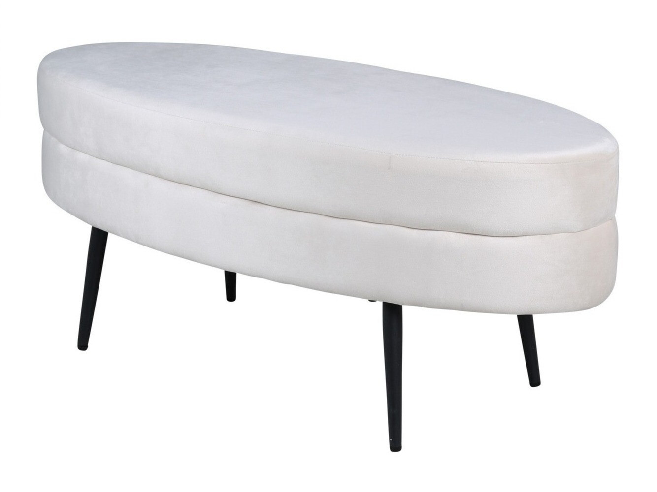 Kárpitozott pad Dallas 2920 (Krém + Fekete)