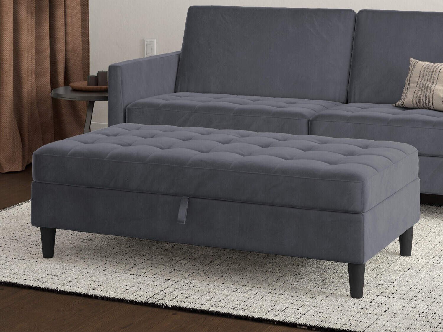 Puha pad Tulsa 544 (Szürke)