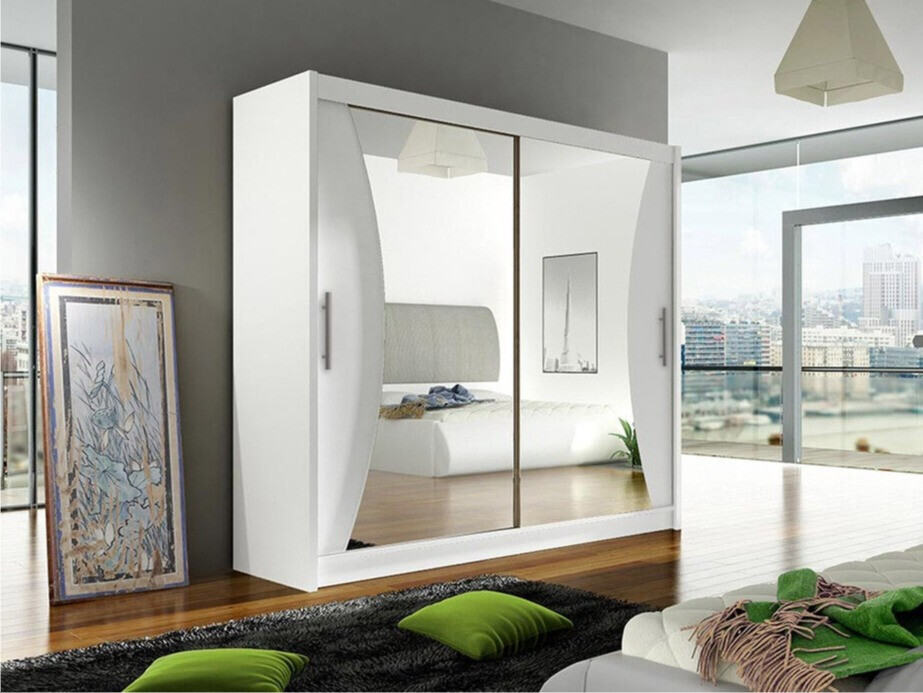 Gardróbszekrény Closico Pallor V (Fehér)