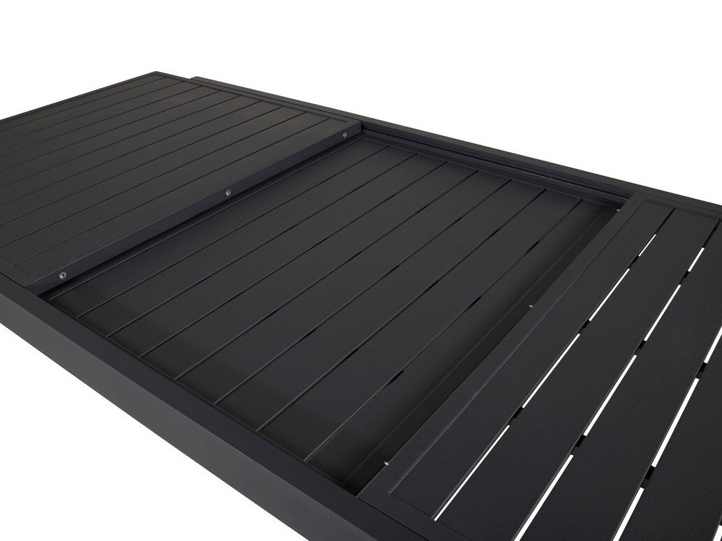 Asztal és szék garnitúra Dallas 3783 (Szürke + Fekete)