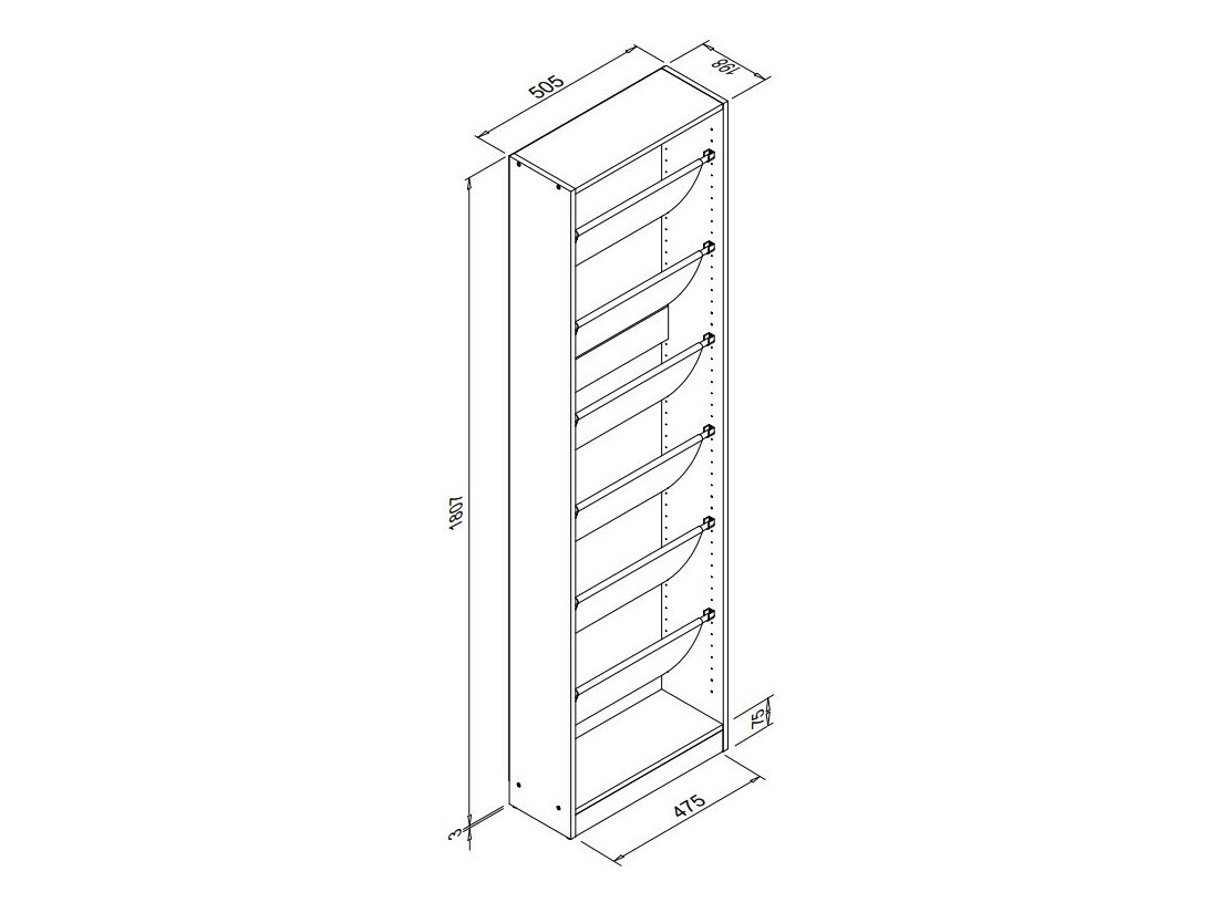 Cipőtároló Findlay 177