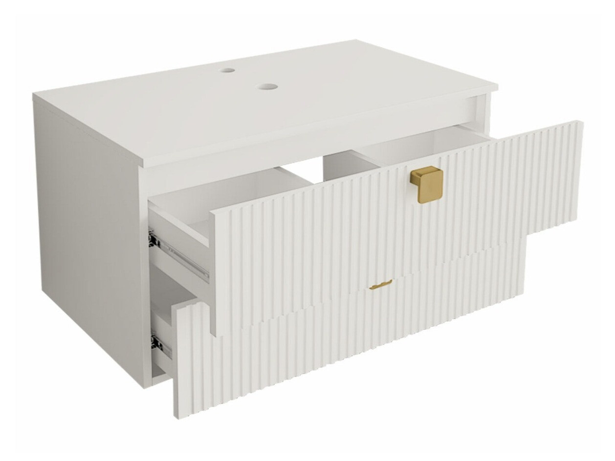 Fali szekrény mosdónak Orlvera 102 (Szürke)