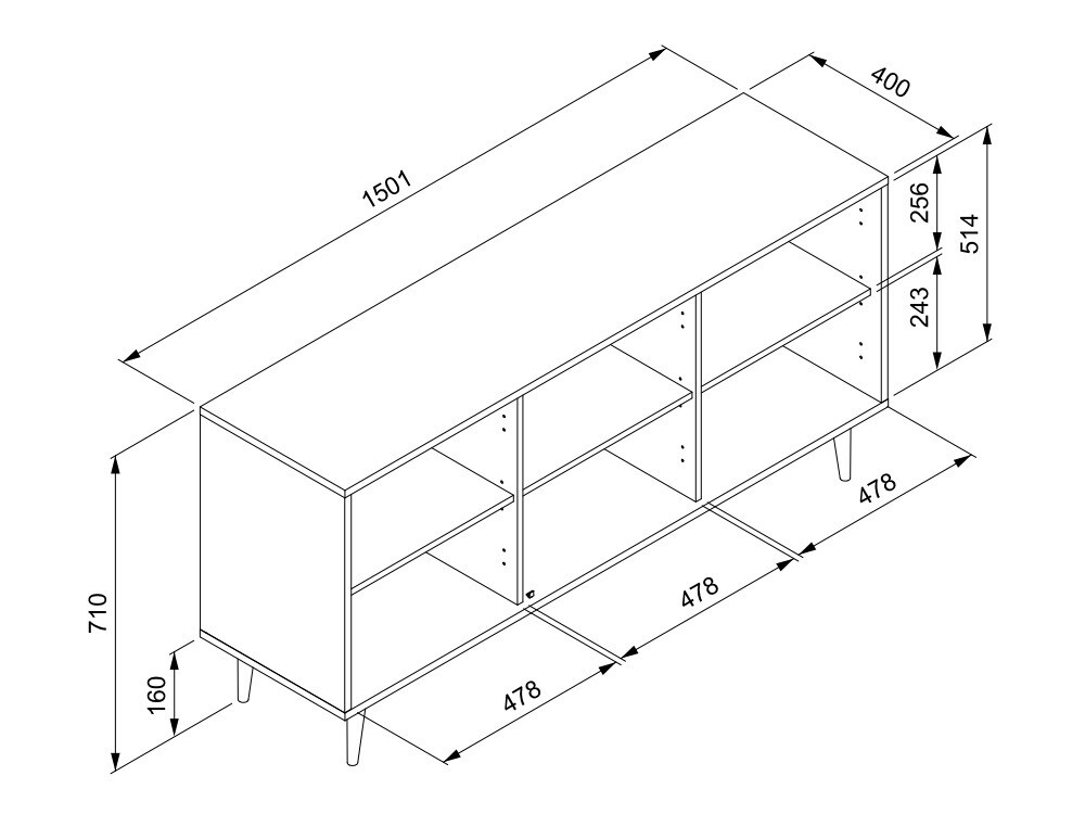 Szekrény Findlay C104