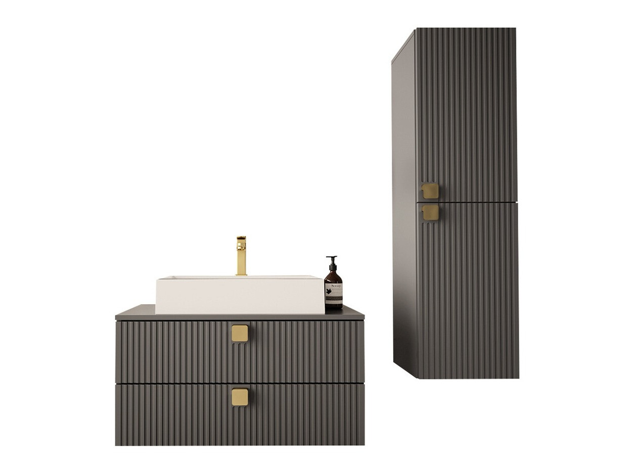 Fürdőszoba garnitúra Orlvera 103 (Szürke)