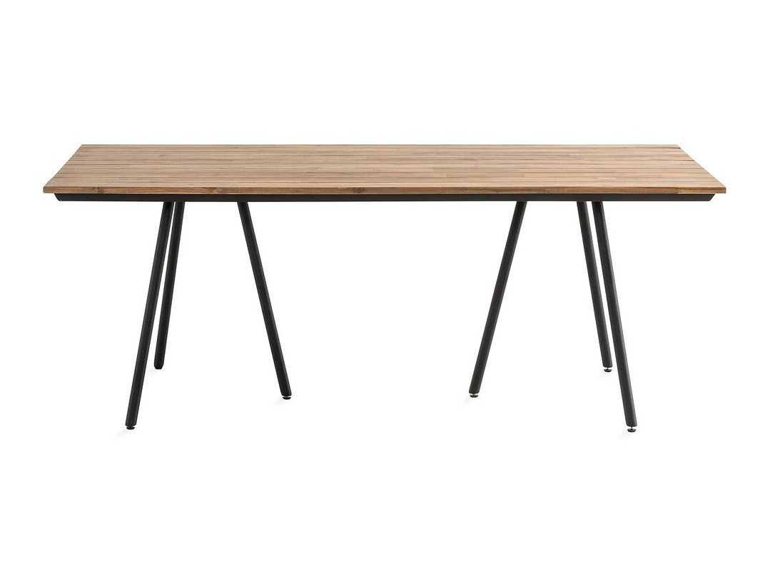 Asztal és szék garnitúra Comfort Garden 1572 (Fekete)