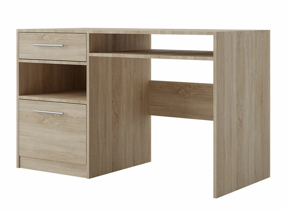 Íróasztal Dortivu 117 (Sonoma tölgy + Ezüst)