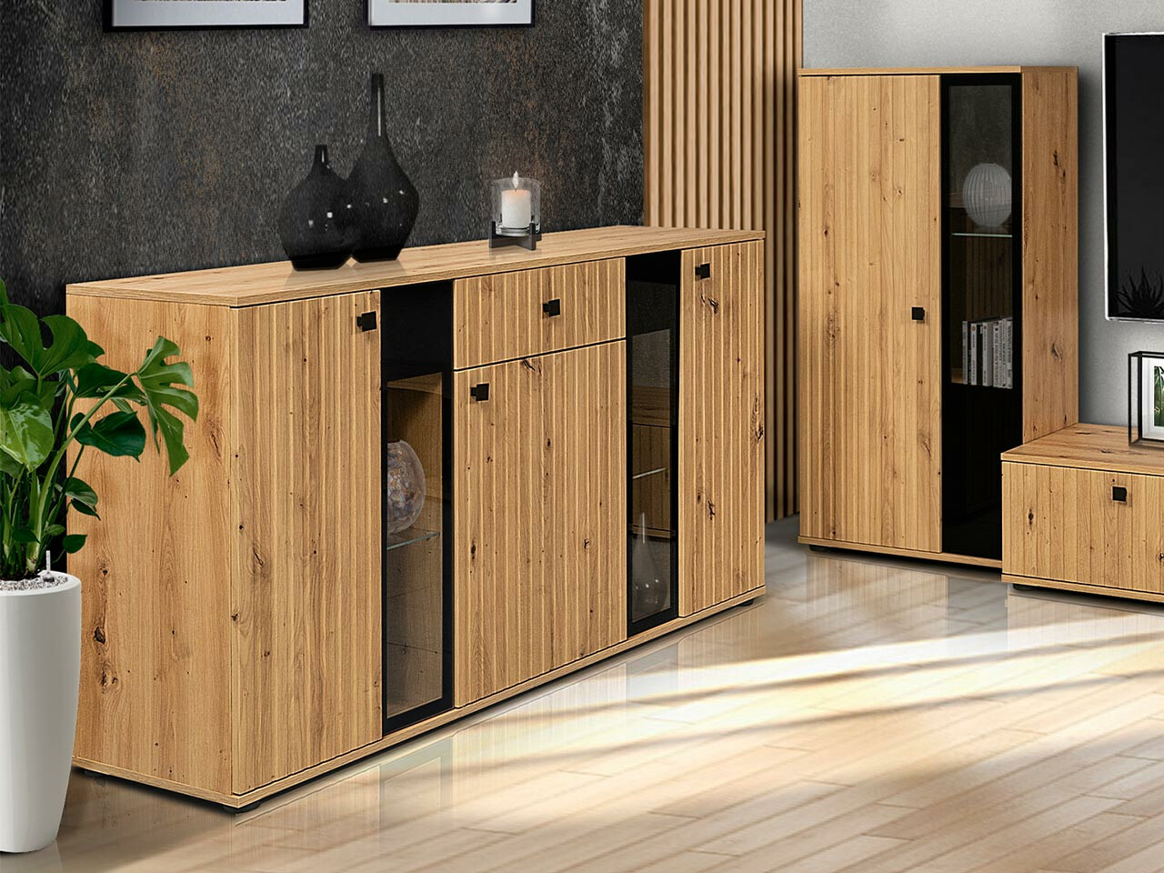 Komód Tucson 168 (Artisan tölgy)