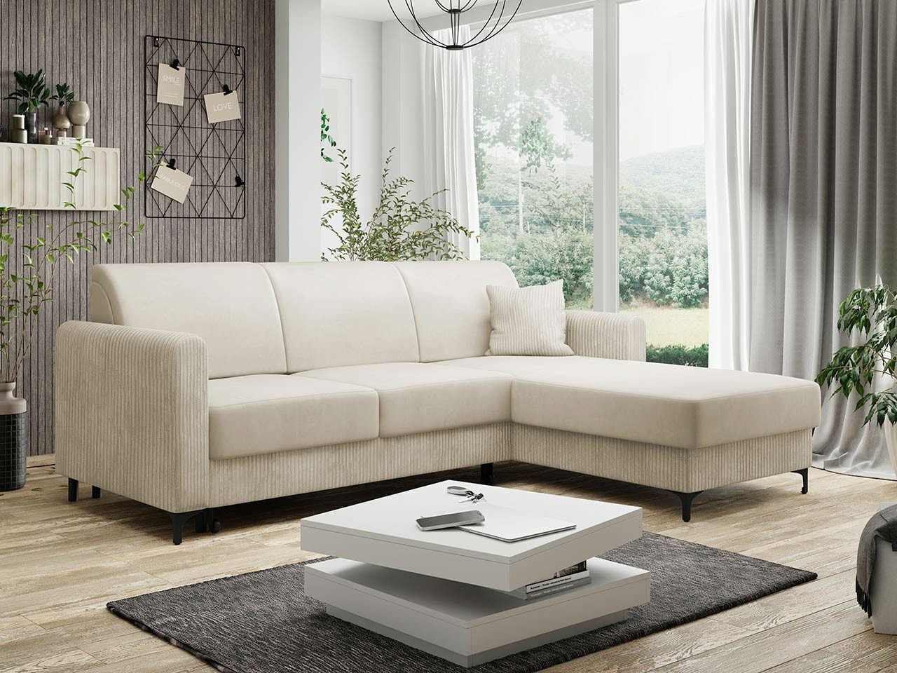 Sarokkanapé Comfivo 176 (Poso 100 + Paros 01)