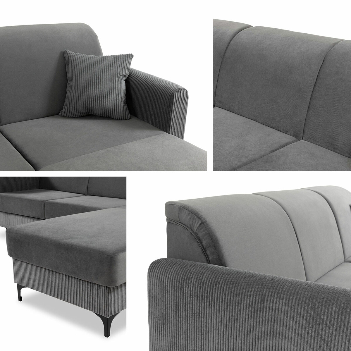 Sarokkanapé Comfivo 176 (Poso 100 + Paros 01)