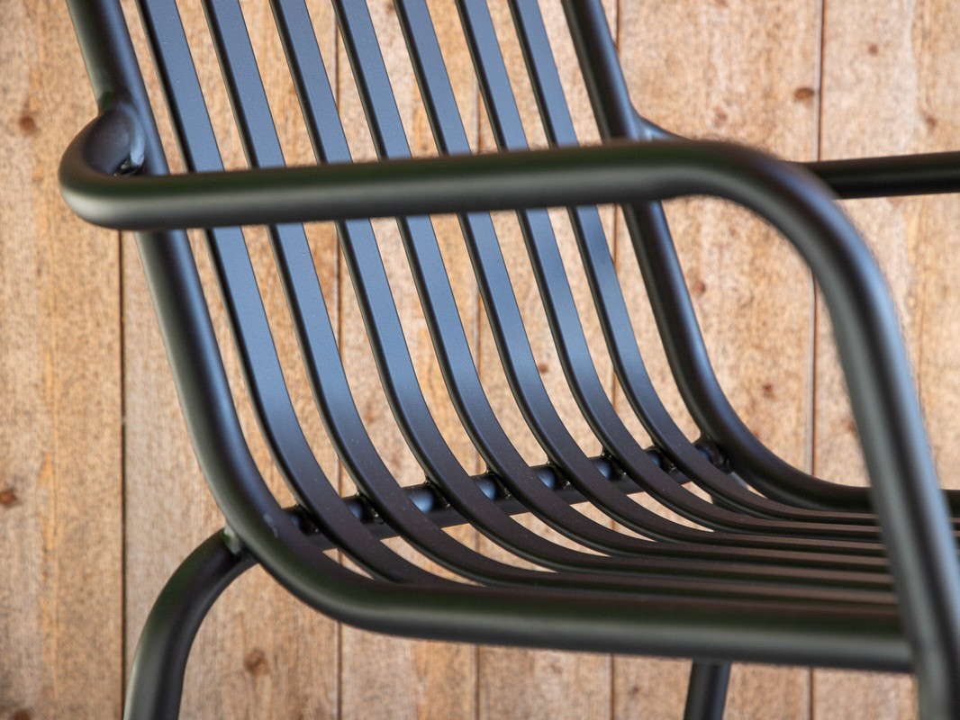 Kerti szék Dallas 3836 (Fekete)