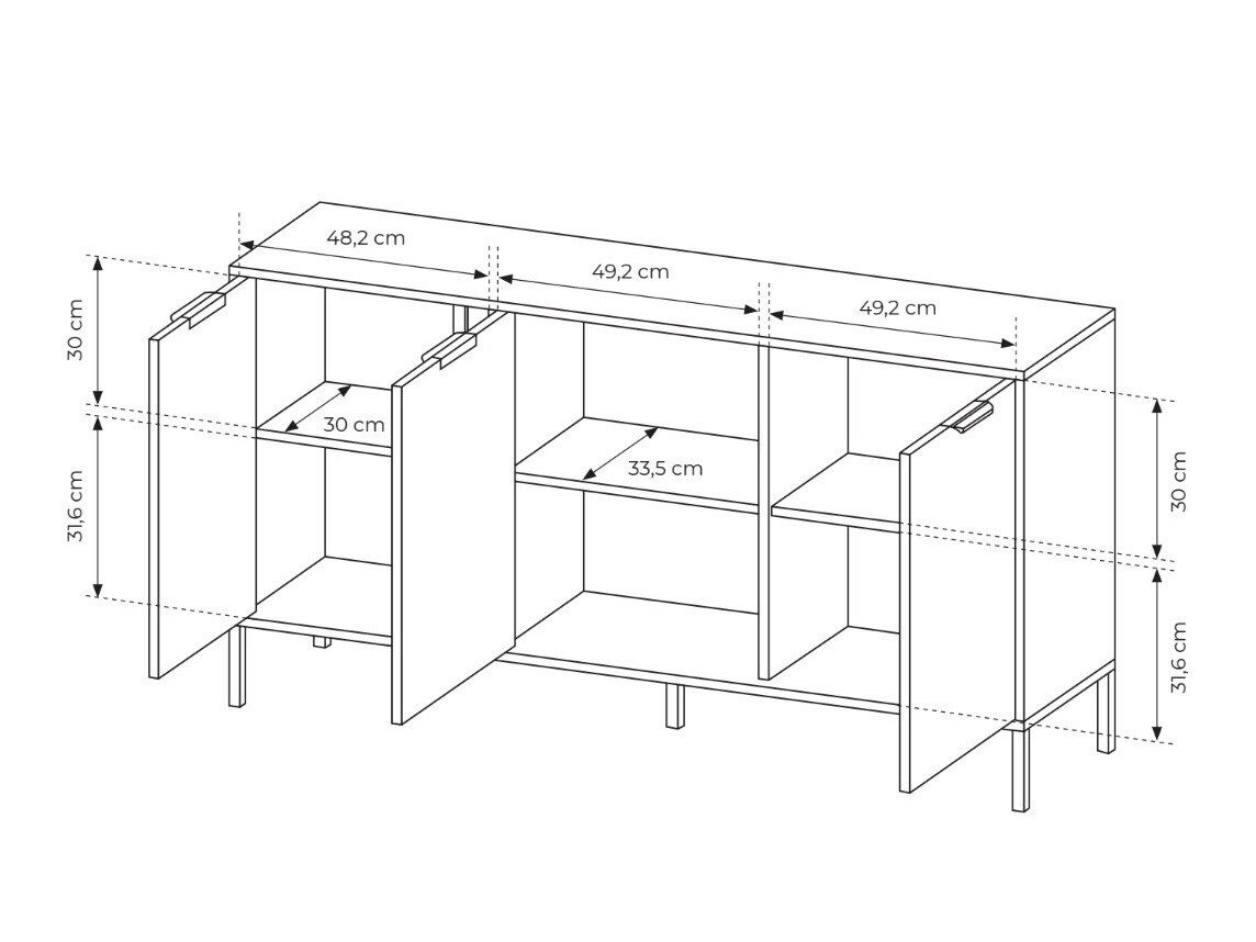 Szekrény Velsoru 102