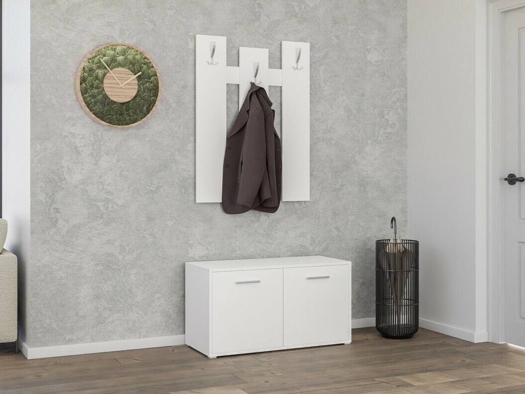 Előszoba garnitúra Torsalo 105 (Fehér)