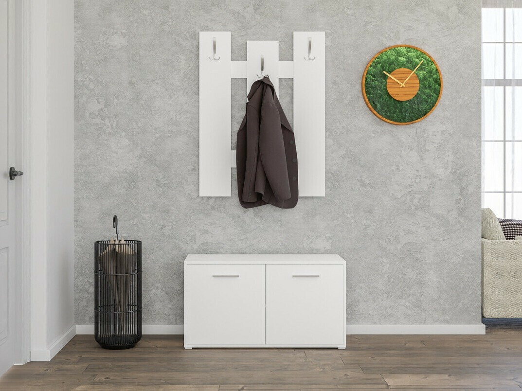 Előszoba garnitúra Torsalo 105 (Fehér)