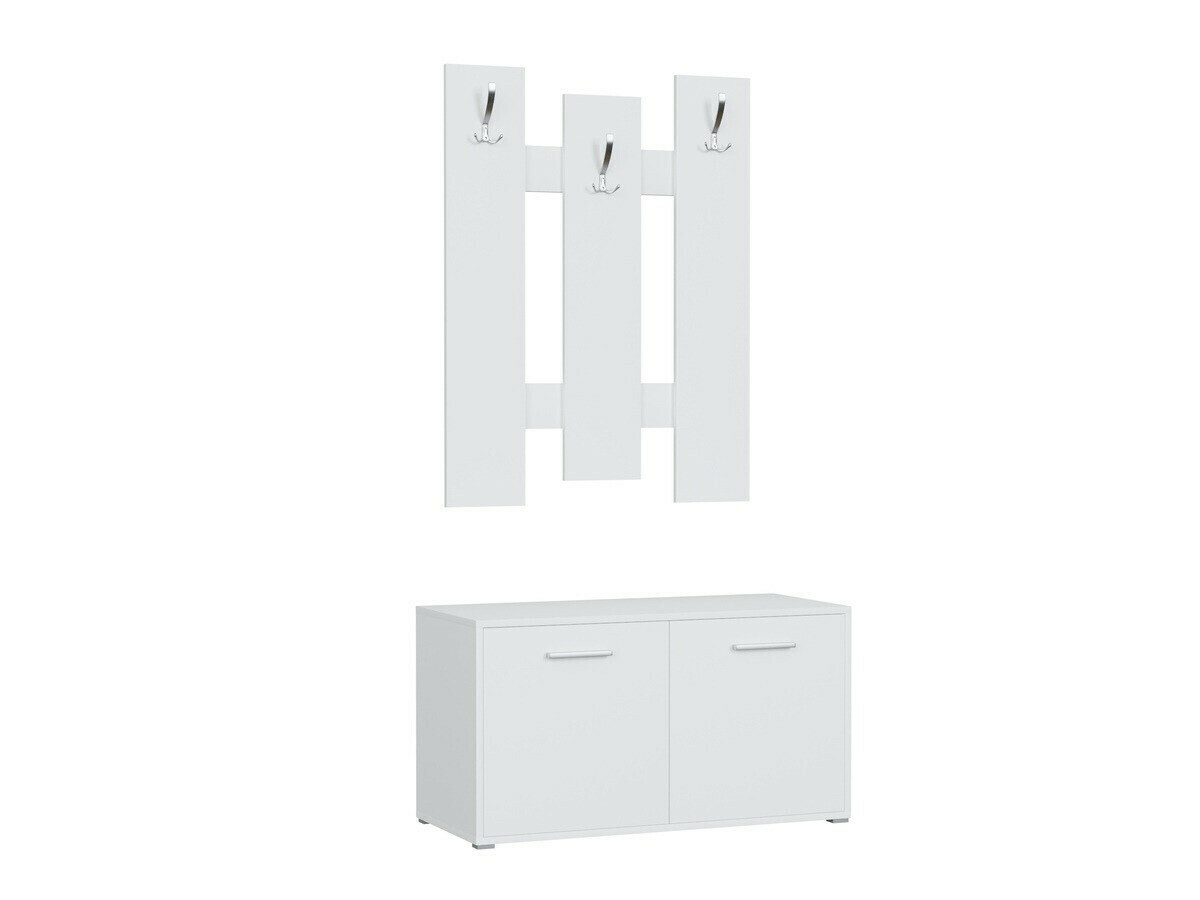 Előszoba garnitúra Torsalo 105 (Fehér)