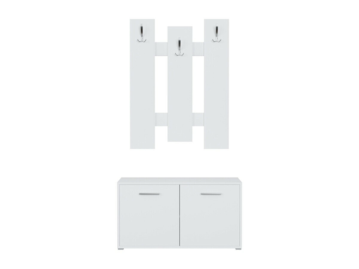 Előszoba garnitúra Torsalo 105 (Fehér)