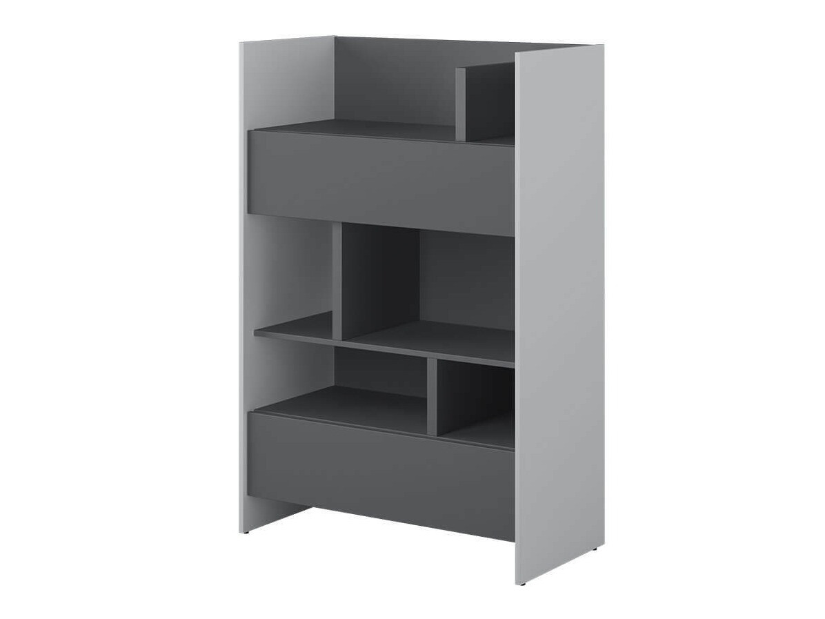Könyvespolc Concept Pro Lenart IX (Szürke + Grafit)