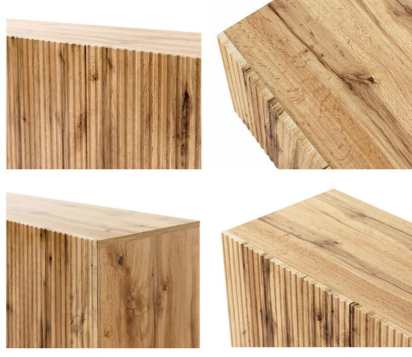 Éjjeliszekrény szett Remeta 104 (Wotan tölgy)