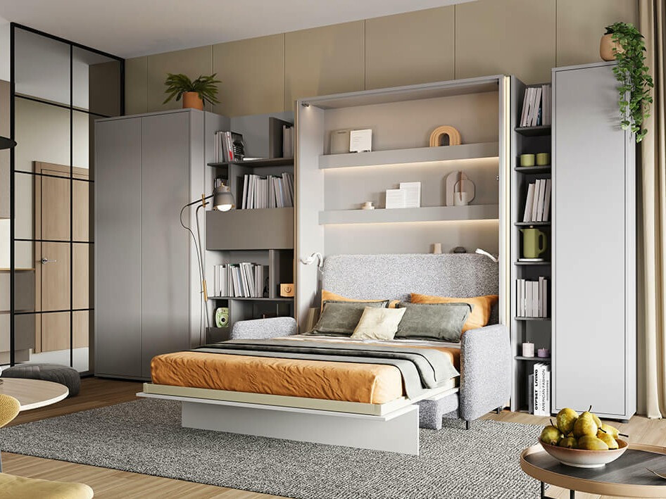 Gardróbszekrény Concept Pro Lenart (Fehér)