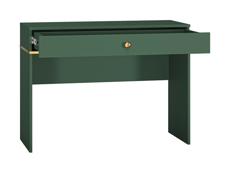 Fésülködő asztal Flonovu 108 (Sötétzöld + Aranysárga)
